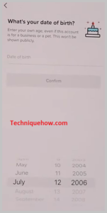 How To Change Birthday On TikTok - TechniqueHow