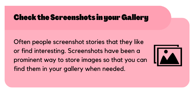 Check the screenshots in your gallery