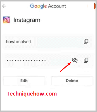 Choose 'Instagram' & Unhide