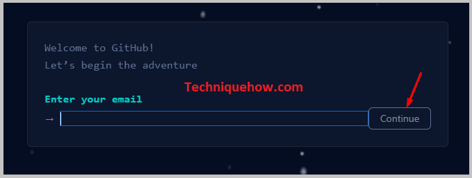 Click Signup