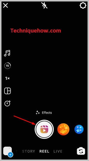 Click on circle