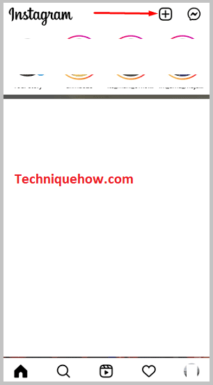Click on plus icon