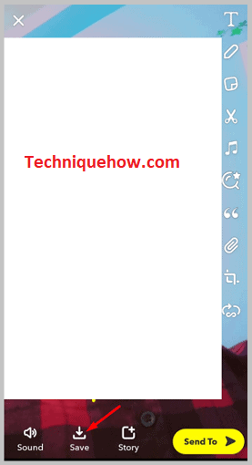 Click on save icon