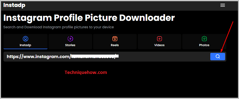 Click to Search Icon