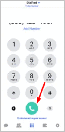 Click to call button