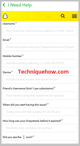 Contact us form