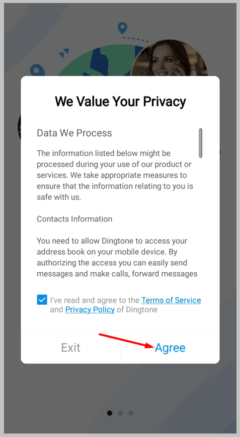 Create an account on unlimited