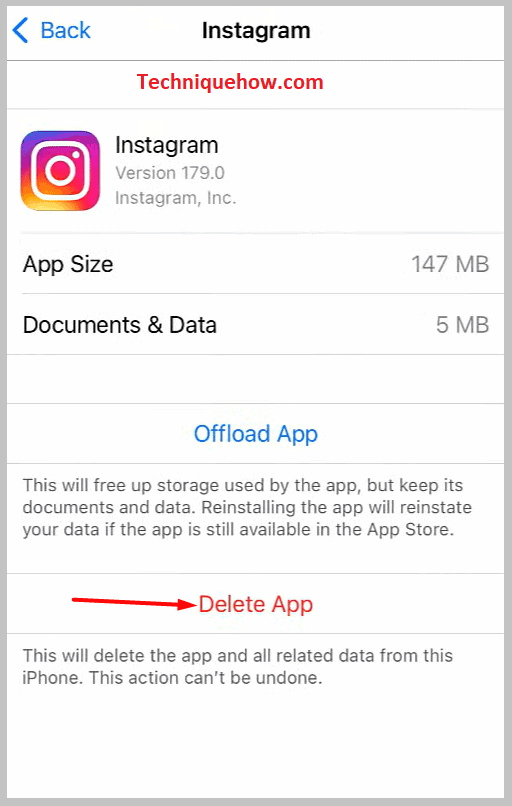 Delete App on iPhone