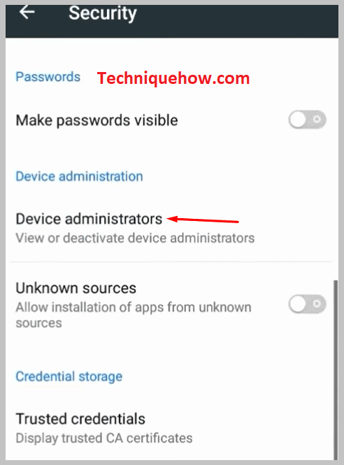 Device Administrators