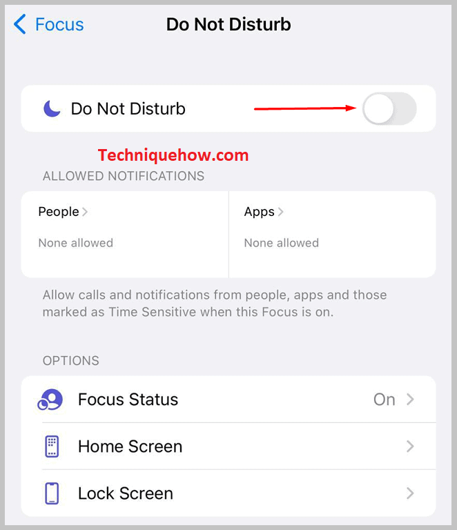 Do Not Disturb on iPhone