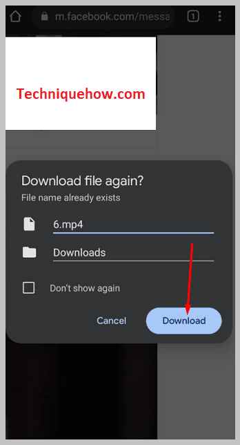 File will get saved