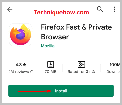 Firefox google play store