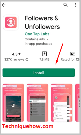 Followers & Unfollowers Install