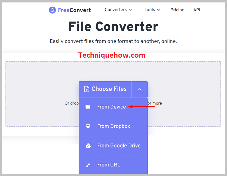From Device freeconvert