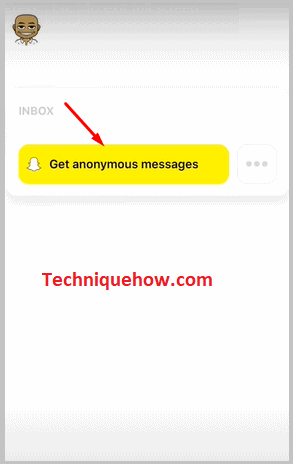 Get anonymous messages