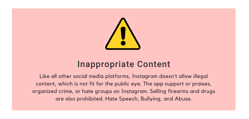 Inappropriate Content