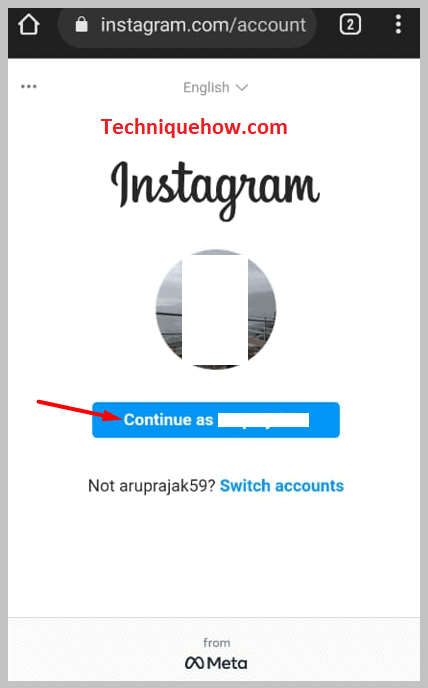Instagram Delete your account