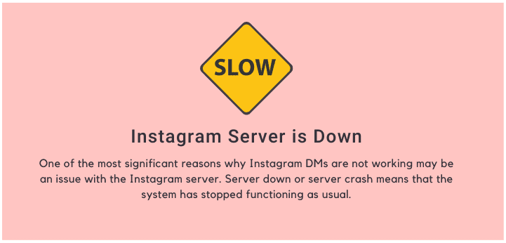 Instagram Server is Down