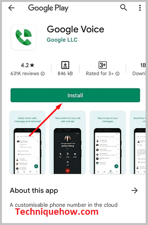 Install Google Voice