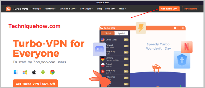 Install Turbo VPN