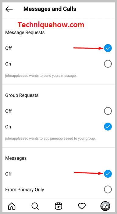 Message Requests