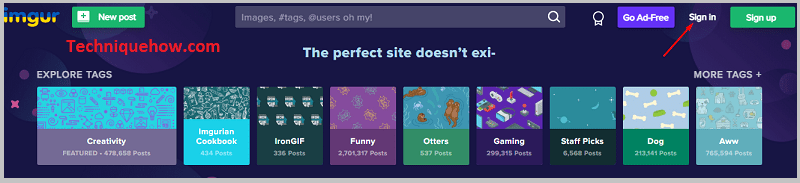 Open Imgur.com