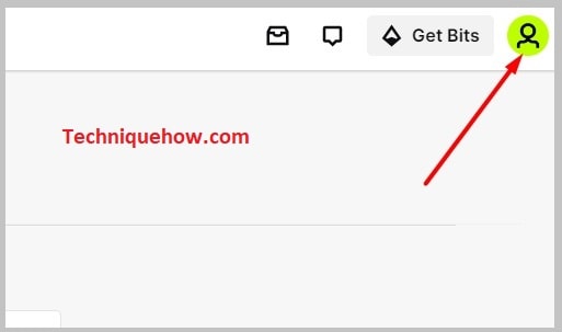 Open your Twitch account and click on