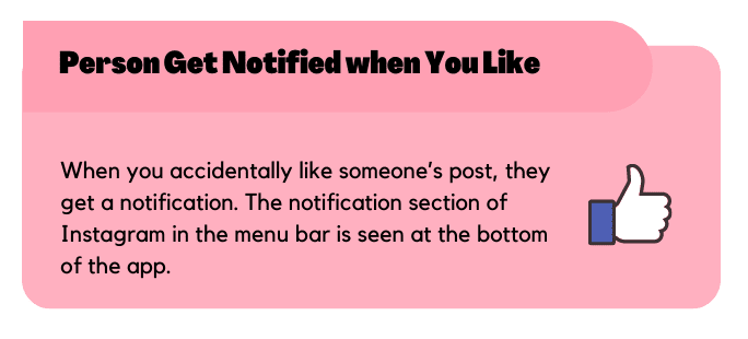 Person Get Notified when You Like