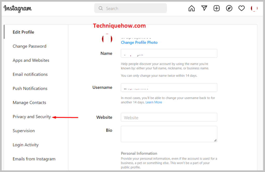 Privacy and Security on pc