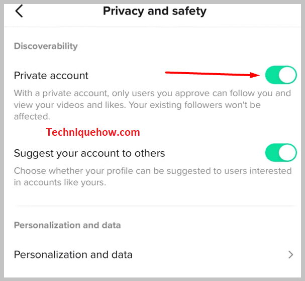 Privacy and safety