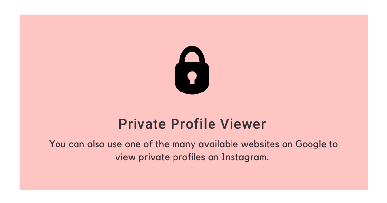 Private Profile Viewer