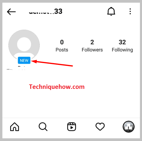 Profile Photo on instagram app