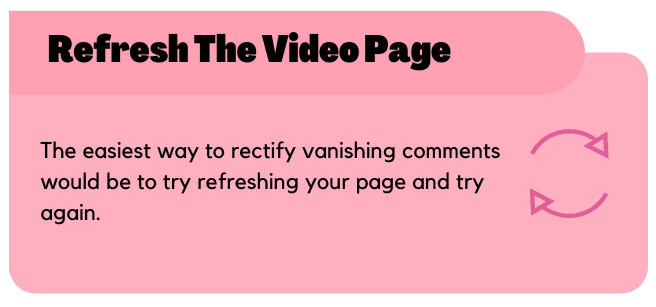 Refresh The Video Page