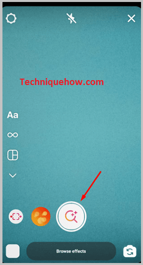 Search bar on instagram