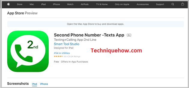 Second Phone Number -Texts App