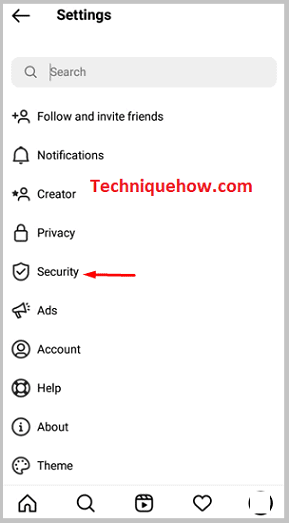 Security on Instagram