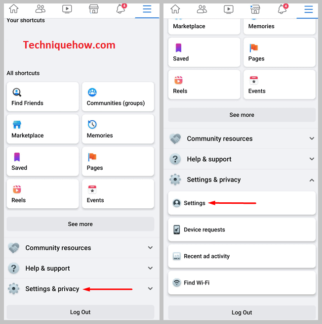 Settings & Privacy