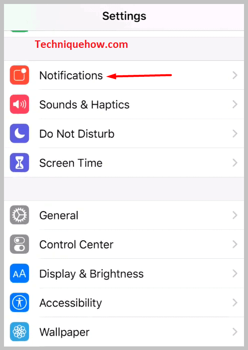 Settings app on tiktok