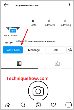 Tab-on-Follow-back-option