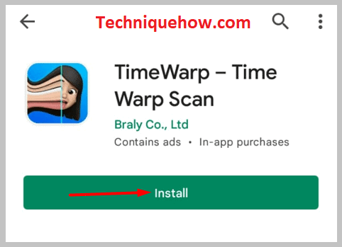 Time Warp scan