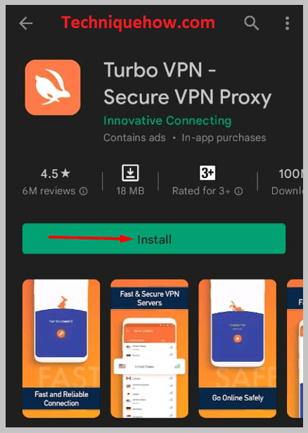 Turbo vpn Application