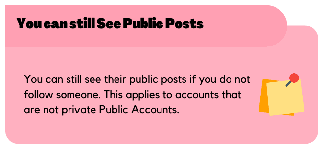 You can still See Public Posts
