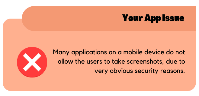Your App Issue