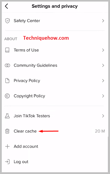 called-Clear-Cache-on-tiktok