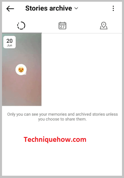 click on Stories Archive