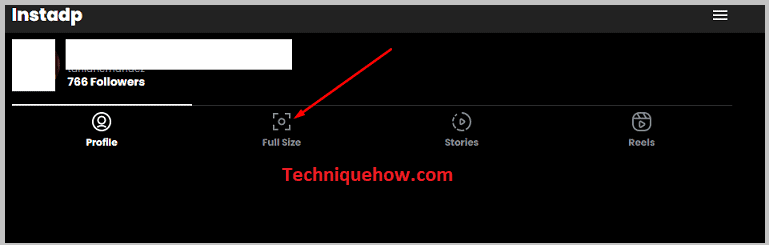 click on the Full-Size option