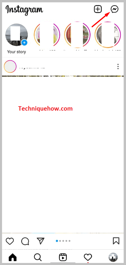 click on the Message icon