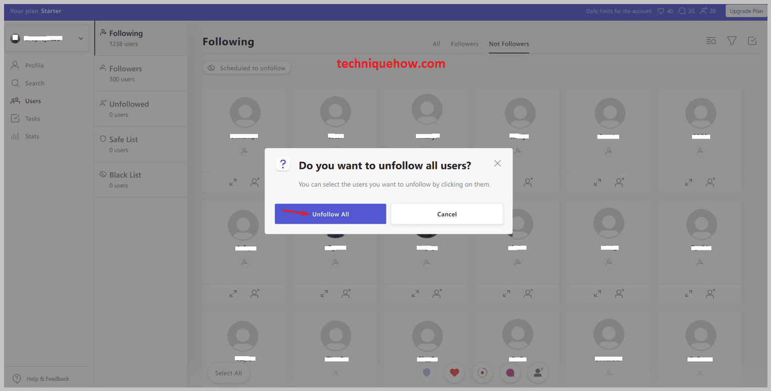 click-on-the-Unfollow-the-users