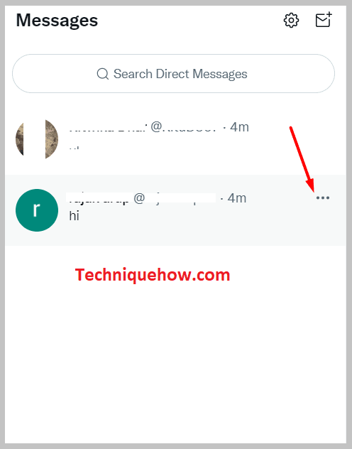 click on the three dots icon twitter