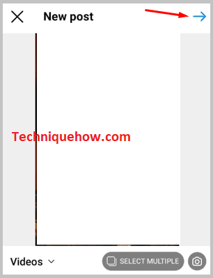 click the arrow icon